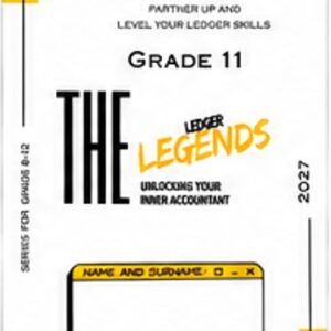 Grade 11 The balancing act – partner up and level your ledger skills; Gordon Pretorius 