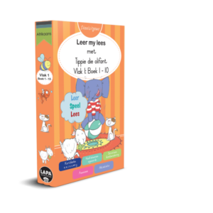 Leer my lees (Vlak 1 BK 1-10 ) Tippie Boekpak (Skooluitgawe)