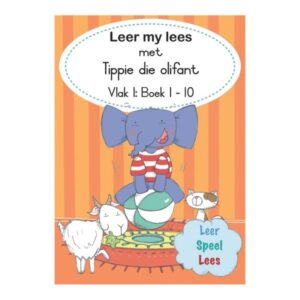 Pack 1:  Leer lees met Tippie die olifant 1 - 10