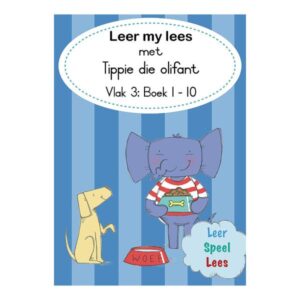 Pack 3 Lees met Tippie die olifant Boek 1 -10