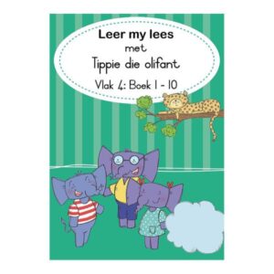 Pack 4 Lees met Tippie die olifant Boeklpak 10