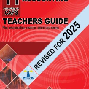 Lucem Advanced Accounting Grade 11 Teacher's Guide