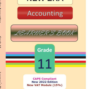 New Era Accounting Learners Book Grade 11 (1 Year Licence EPDF) eBook