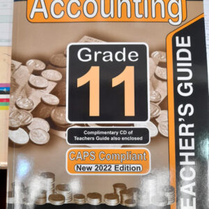 New Era Accounting Grade 11 Teachers Guide (15% VAT Edition) (1 Year License EPDF) eBook