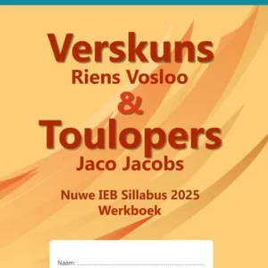 Verskuns en Toulopers Nuwe IEB Sillabus 2025 WB