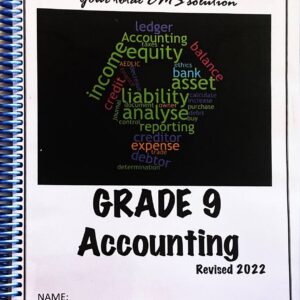 Classroom Masters Grade 9 Accounting 2022 Edition