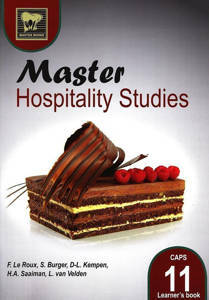 Master Hospitality Studies Grade 11 Learner's Book